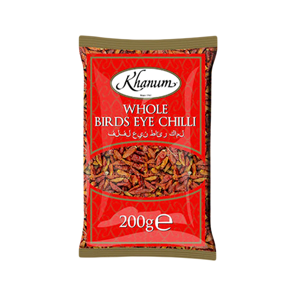 KHANUM Whole Birds Eye Chilli 200g
