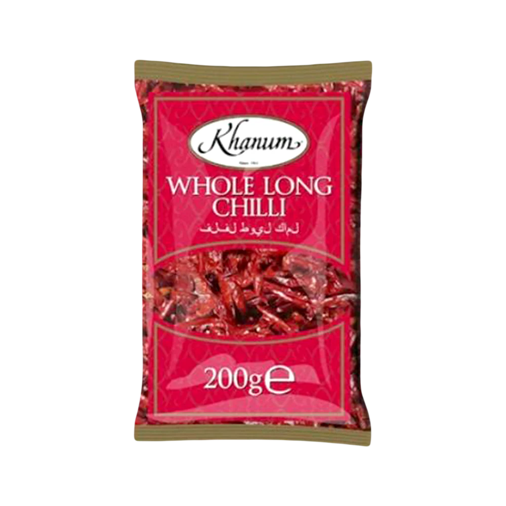 KHANUM Whole Long Chilli 200g