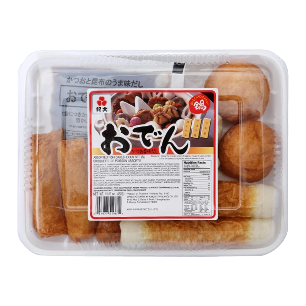 KIBUN Oden Set (Assorted Fish Cakes) 433G (Frozen)