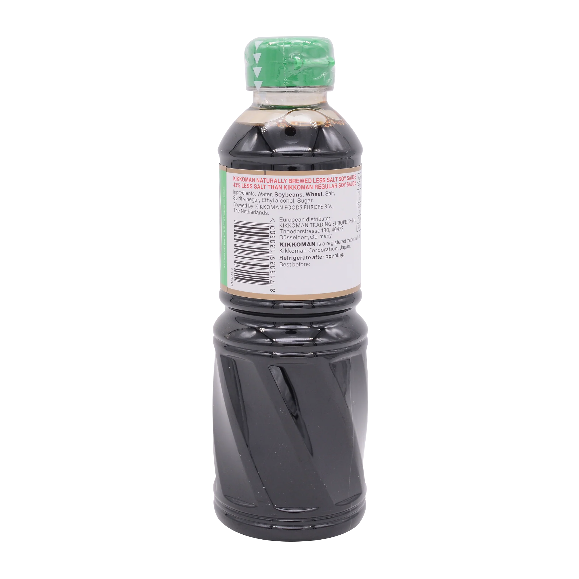 KIKKOMAN Less Salt Soy Sauce 500ml - Image 2