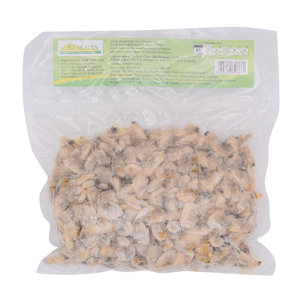 KIM SON Cooked Yellow Clam 700-1000 500g (Frozen) - Image 2