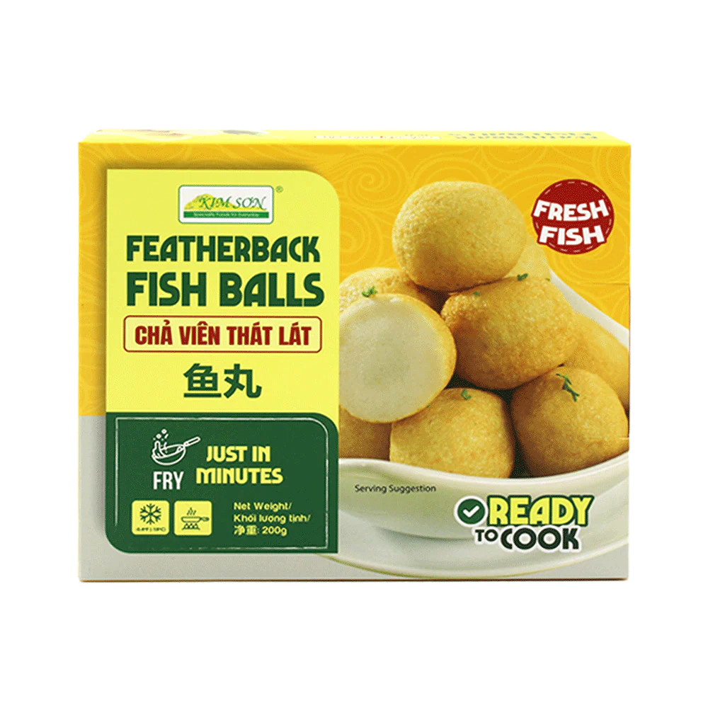 Kim Son Featherback Fish Balls 200G (Frozen)