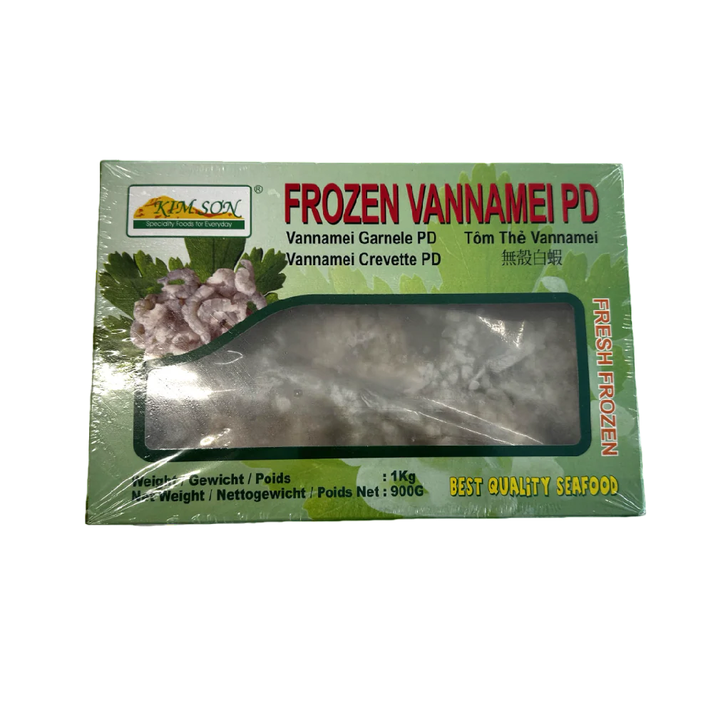 Kim Son Frozen Block P&D Vannamei Shrimp 21-25 1kg (Frozen)