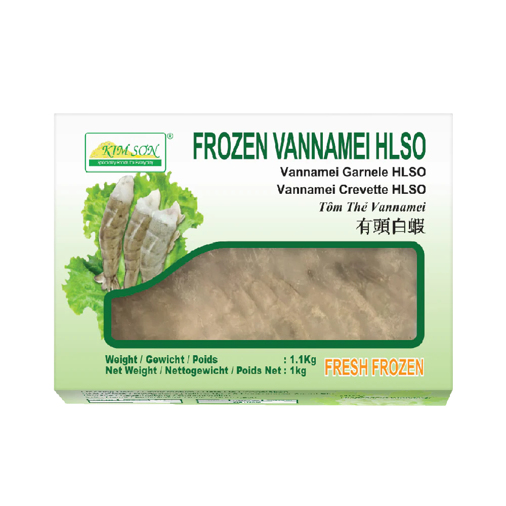 Kim Son Frozen HLSO Vannamei Shrimp  26-30 1kg (Frozen)