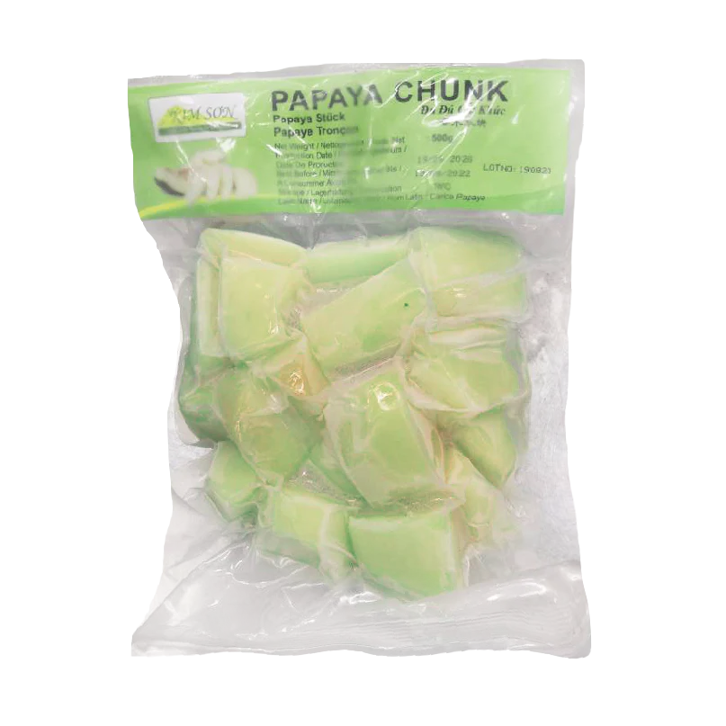 Kim Son Papaya Chunk 500g (Frozen)