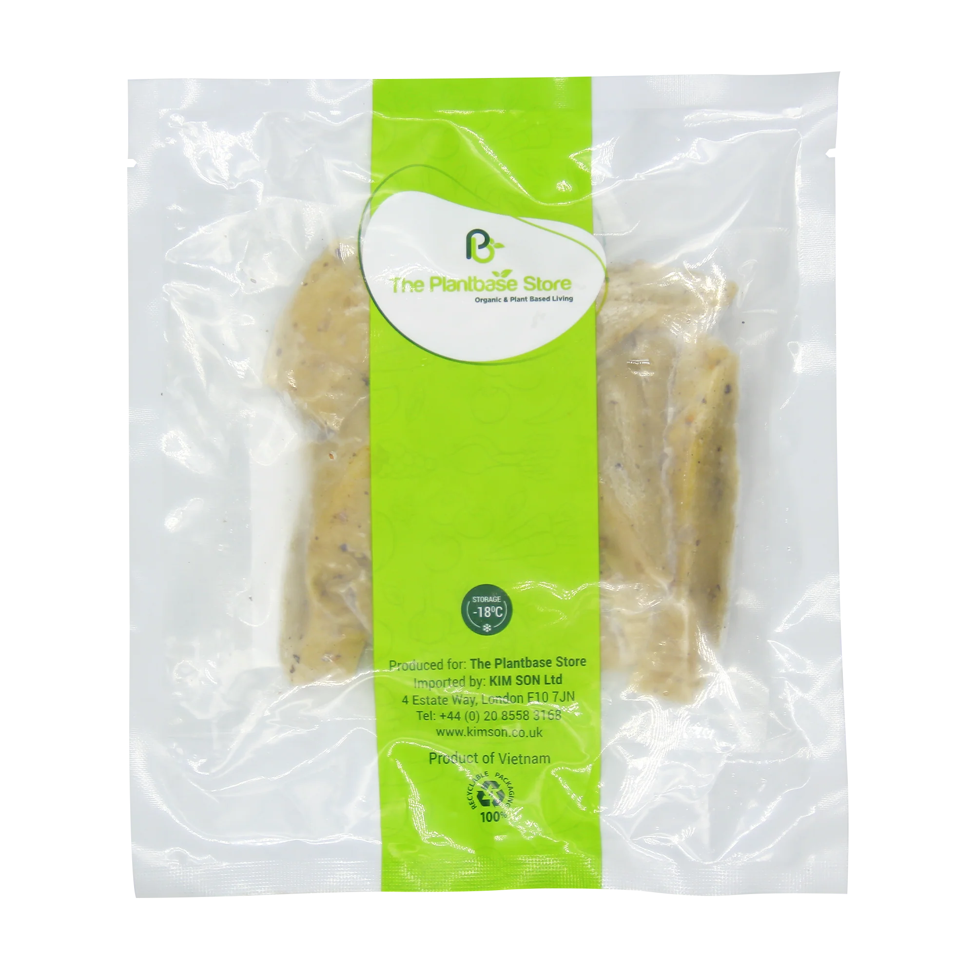The Plantbase Store Vegan Featherback Fishcake 250g (Frozen) - Image 2