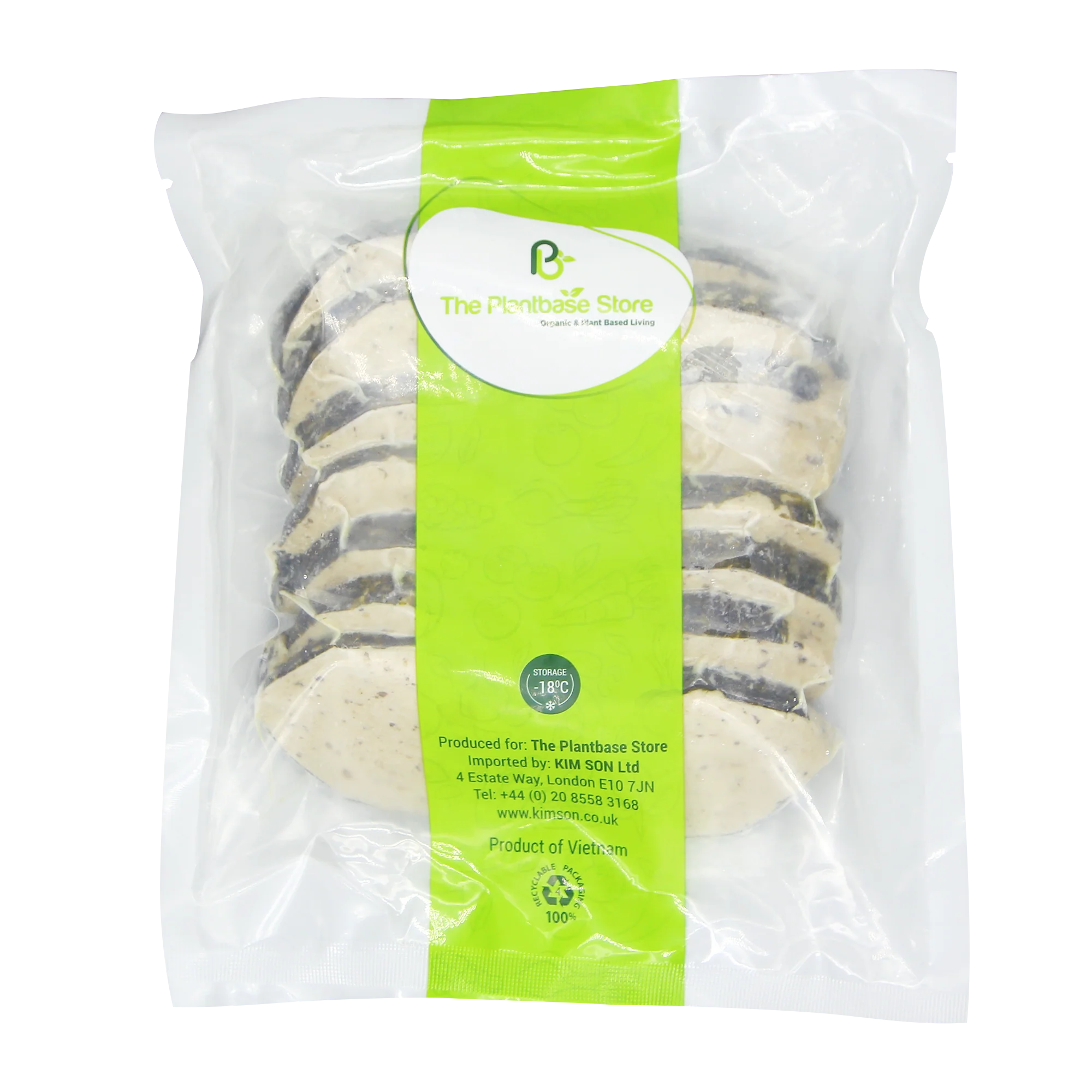The Plantbase Store Vegan Sliced 500g (Frozen) - Image 2