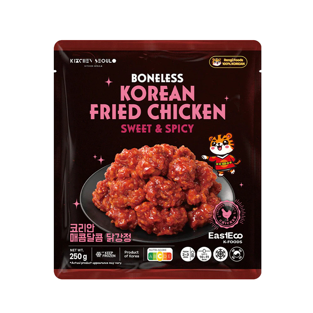 KITCHEN SEOUL Korean Boneless Fried Chicken Sweet & Spicy 250g (Frozen)