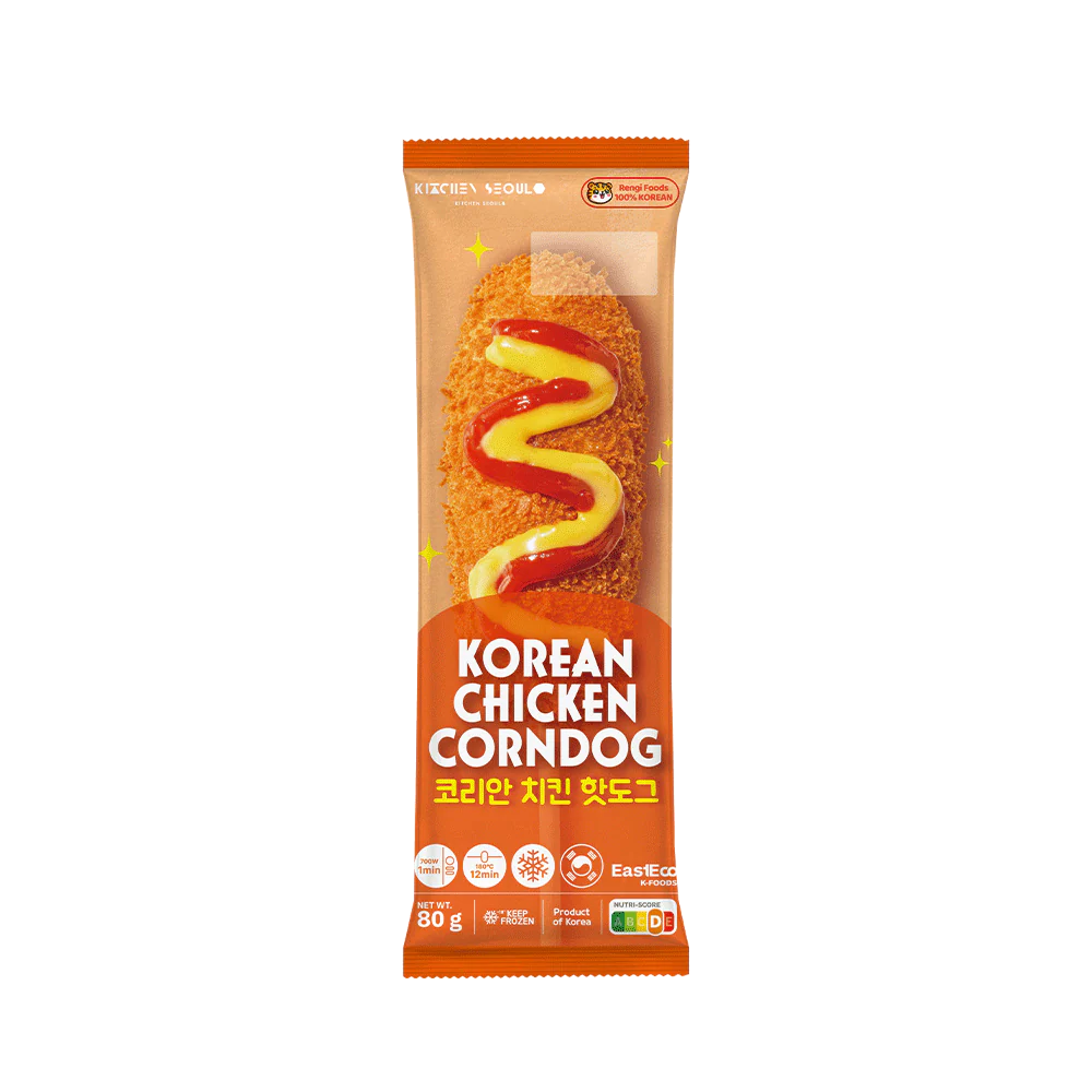 KITCHEN SEOUL Korean Chicken Corndog 80g (Frozen)
