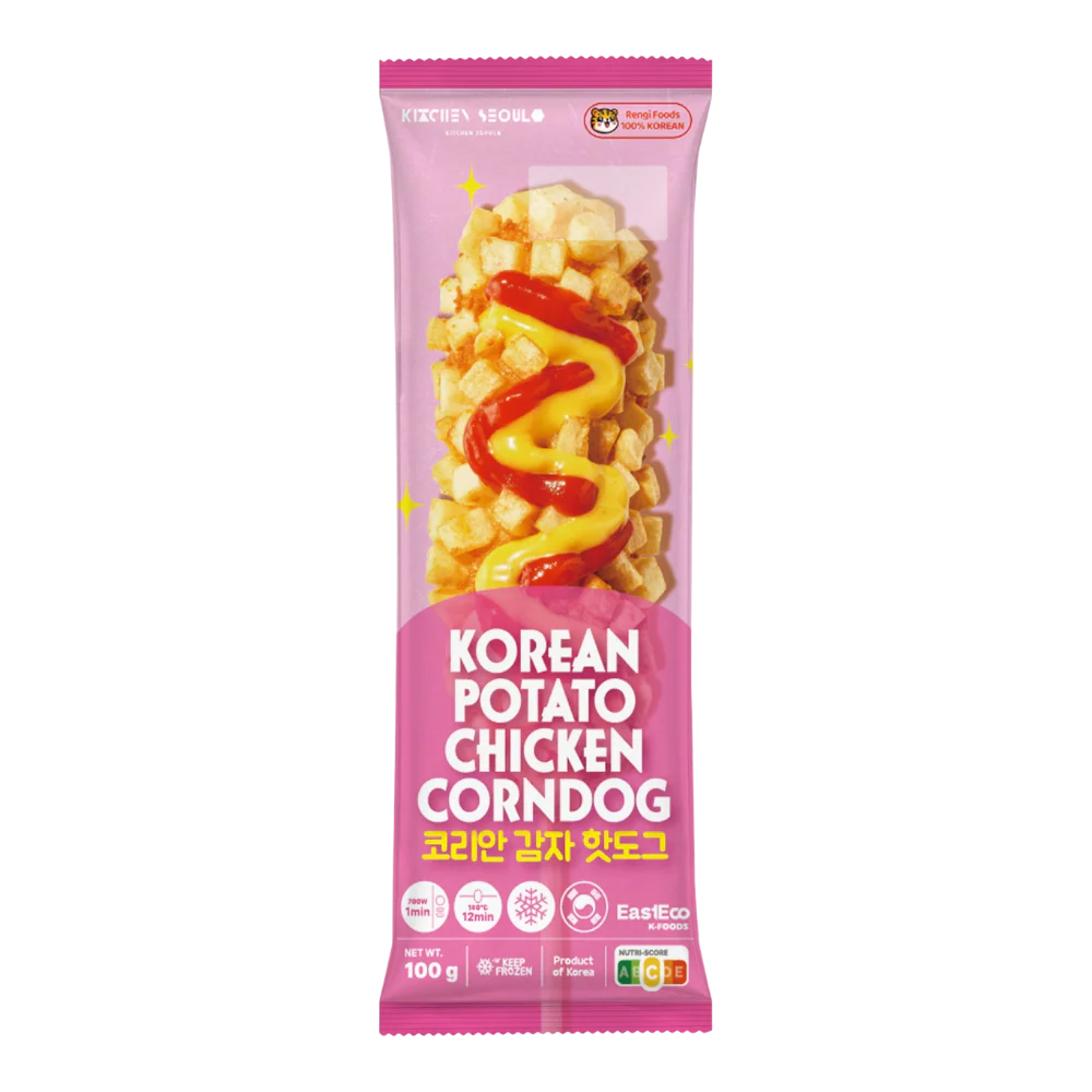 KITCHEN SEOUL Korean Potato Chicken Corndog 100g (Frozen)