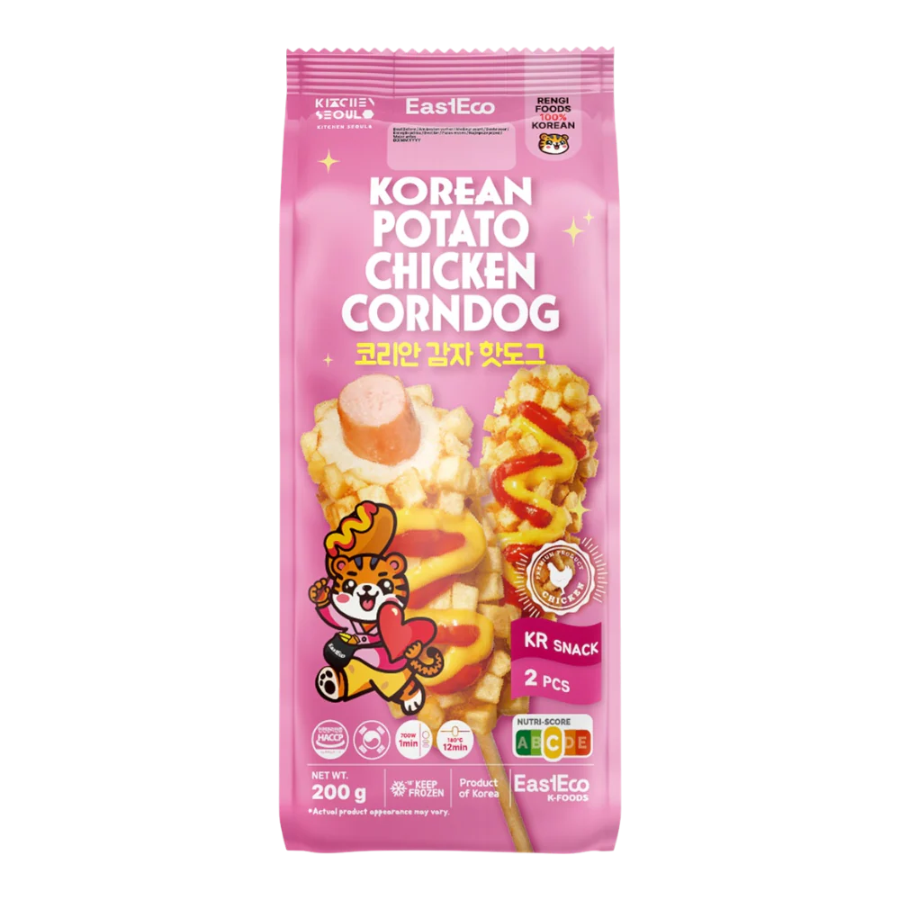 KITCHEN SEOUL Korean Potato Chicken Corndog 100g (Frozen) - Image 2