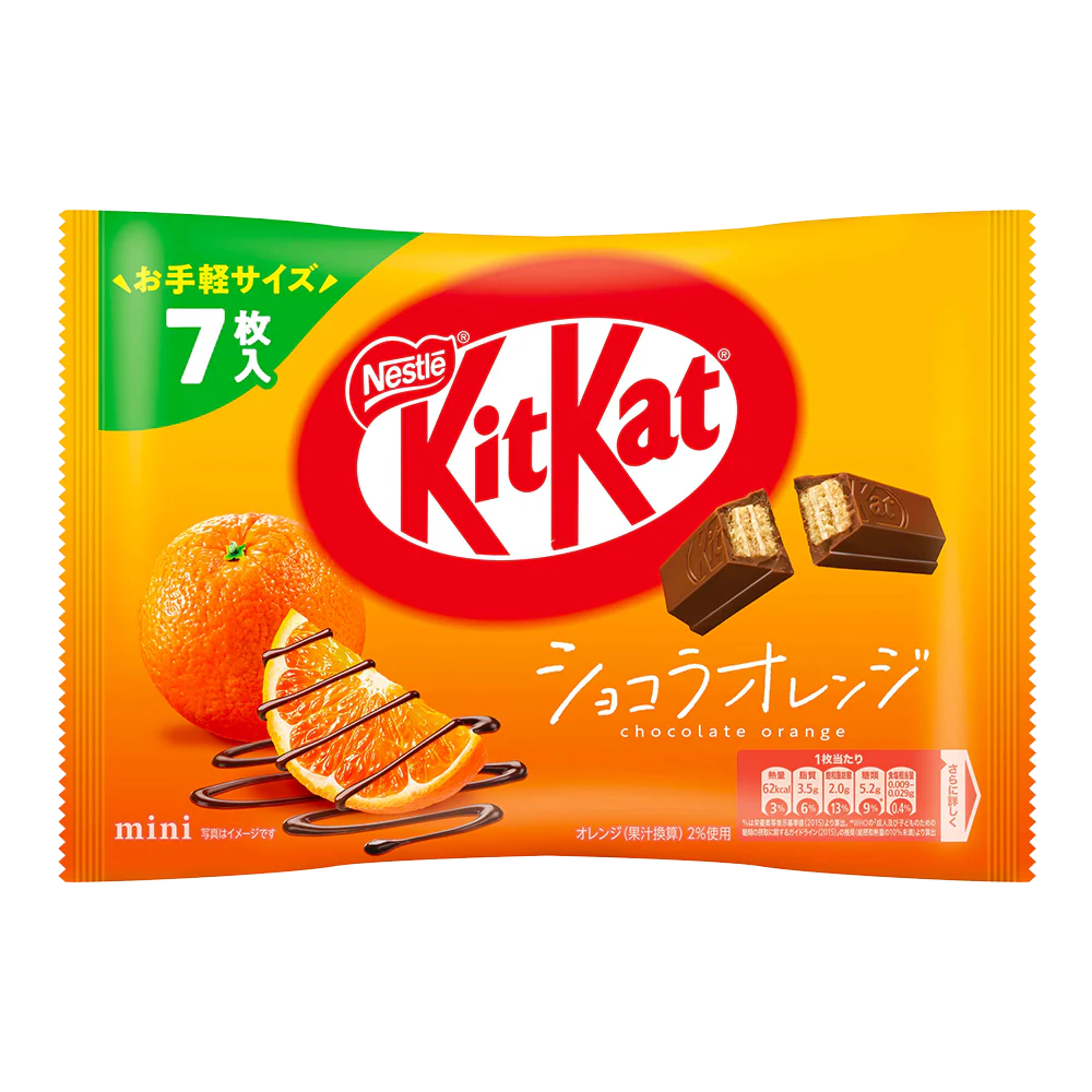 KITKAT Chocolate Orange Flavour Mini 81.2g