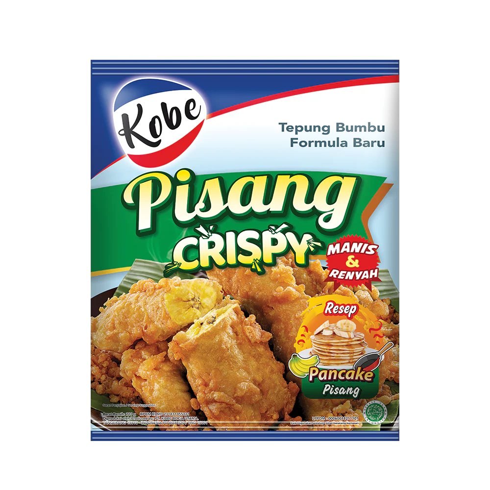 Kobe Coating Mix For Fried Banana 210g (Case 24)