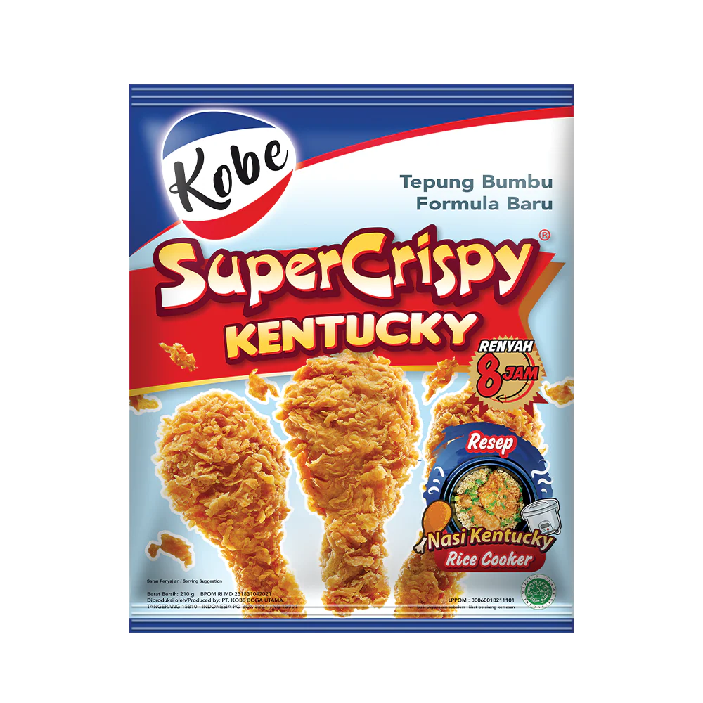 Kobe Supercrispy Coating Mix 210g (Case 24) - Image 2