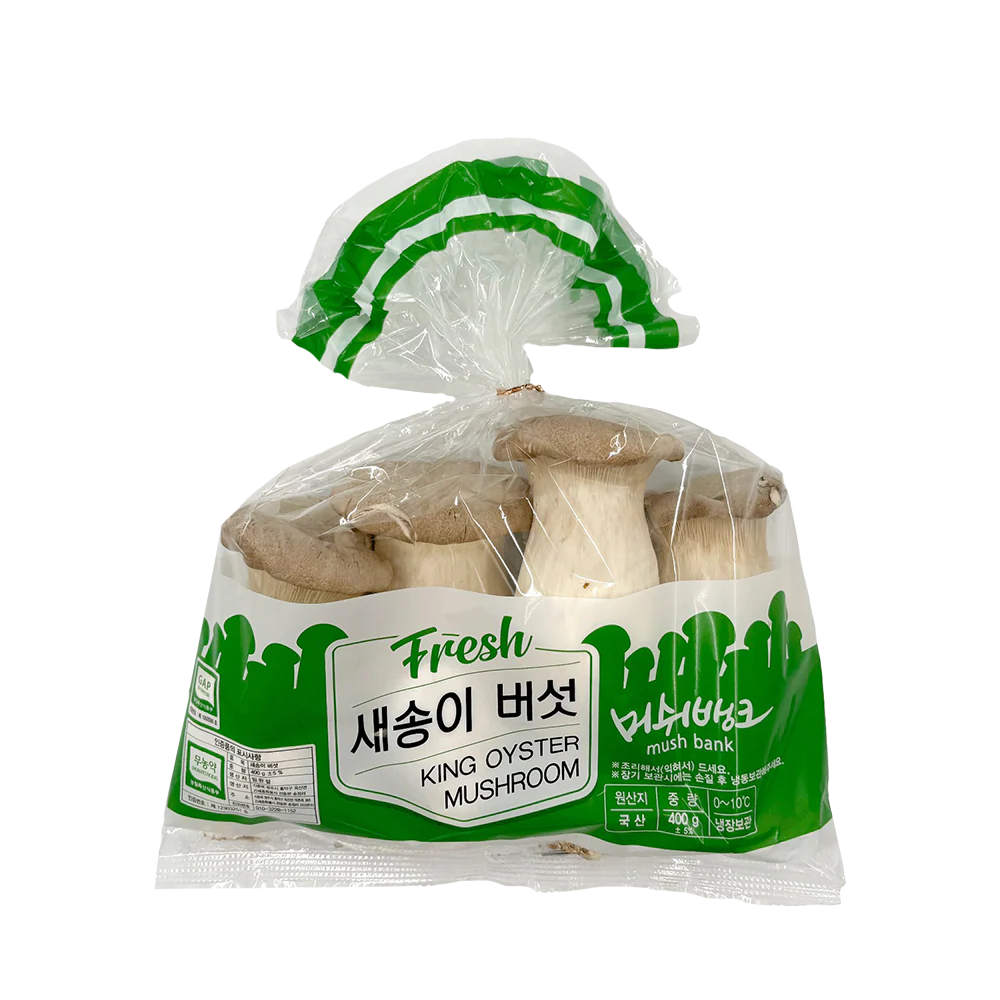 Korean King Oyster Mushroom 400g (Case 10)