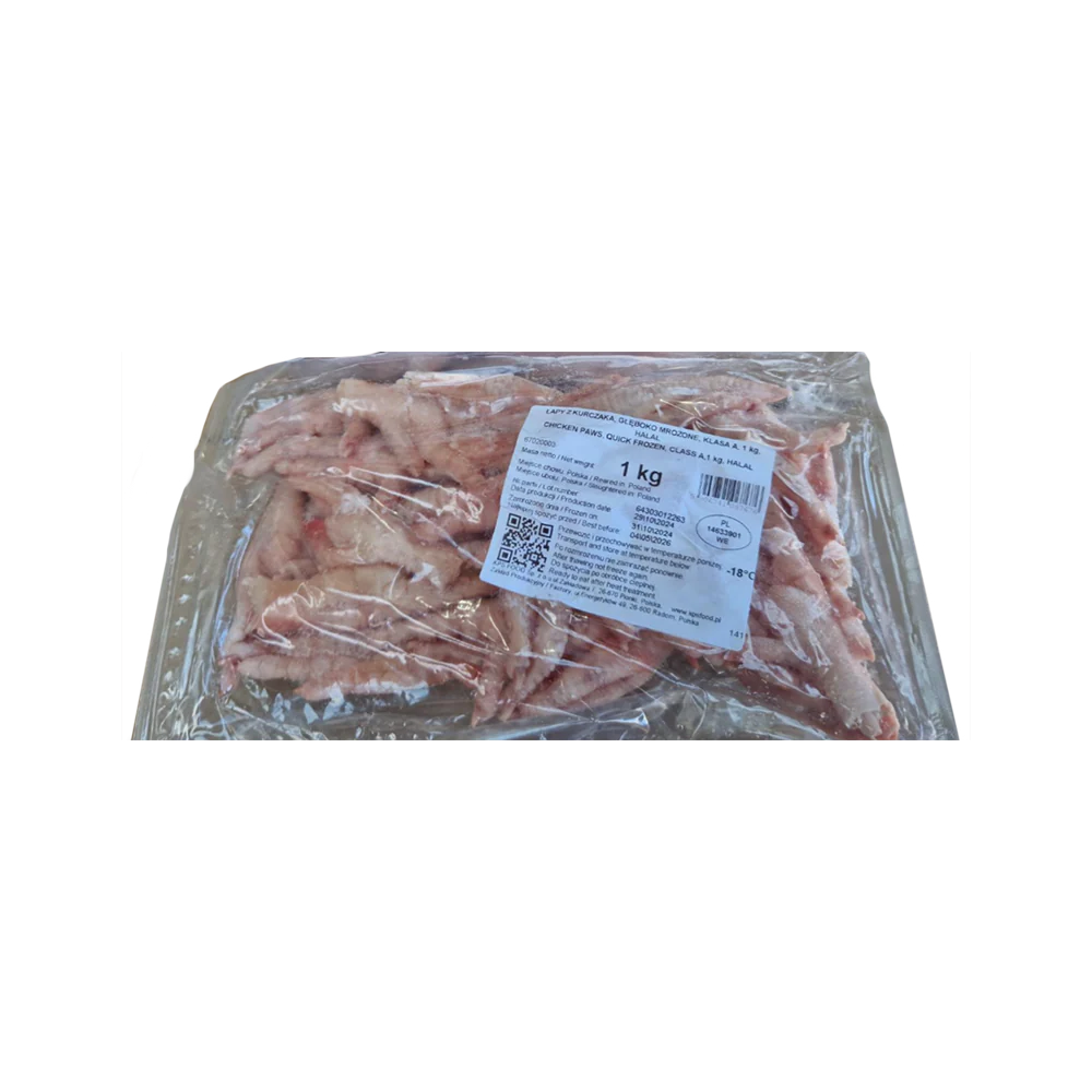 KPS Chicken Paws 1kg (Frozen)