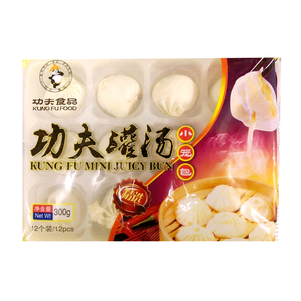 KUNGFU Pork Siu Loong Bun 300g