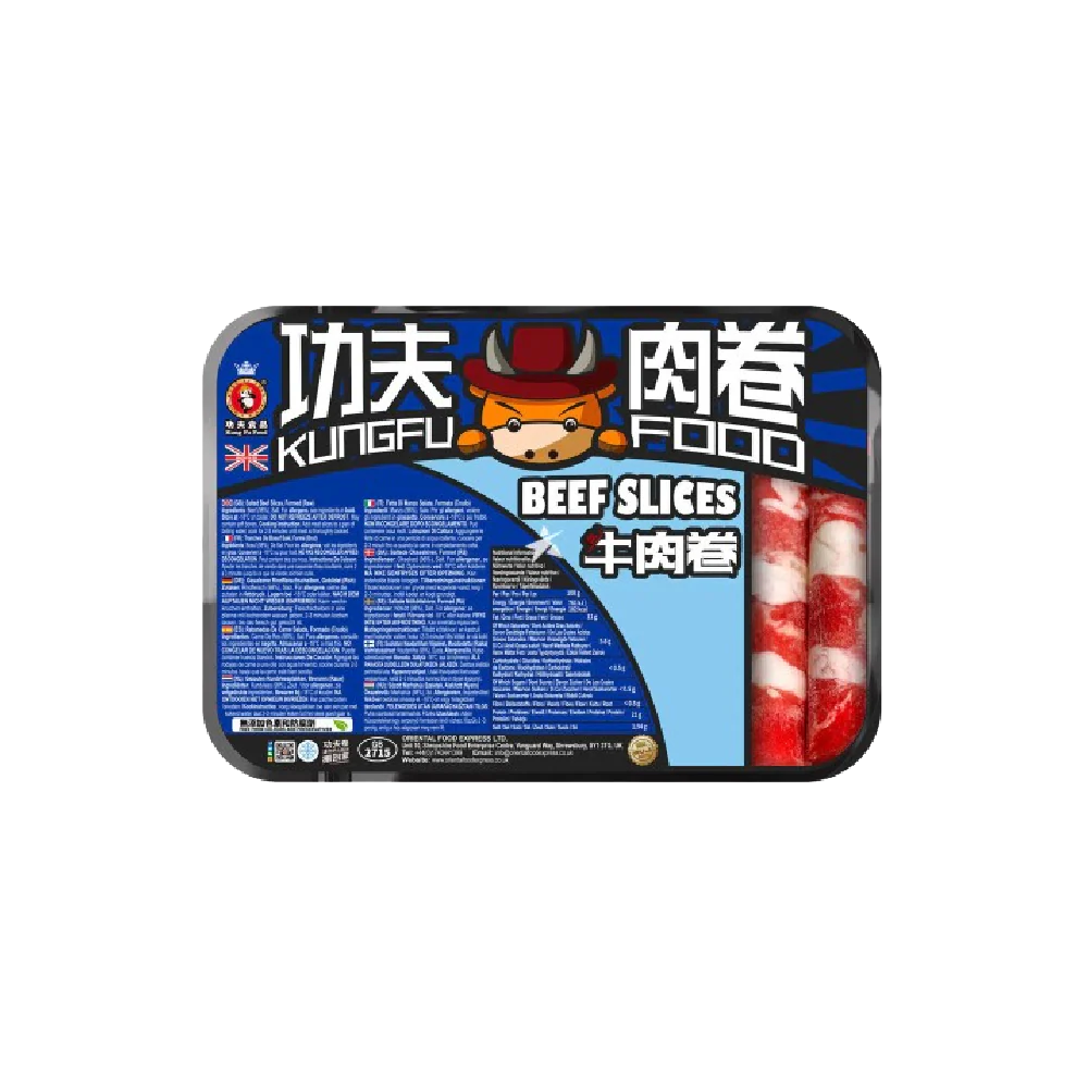 KUNGFU Sliced Beef 400g (Frozen)