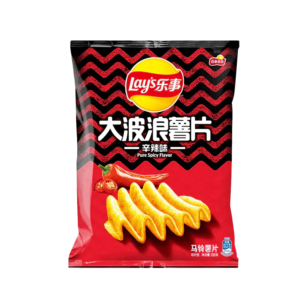 LAY'S Potato Chip - Pure Spicy 70g