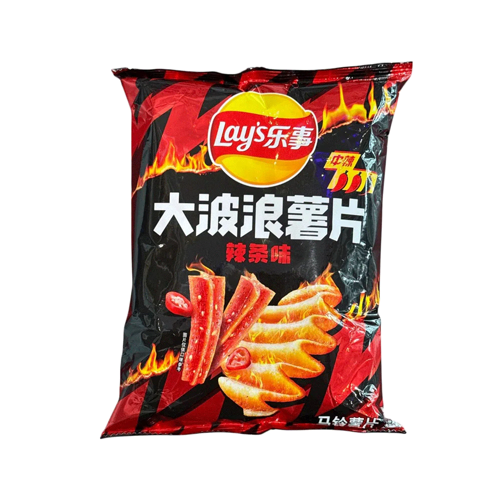 LAY'S Wavy Crisps - Spicy Latiao 70g (Case 22)