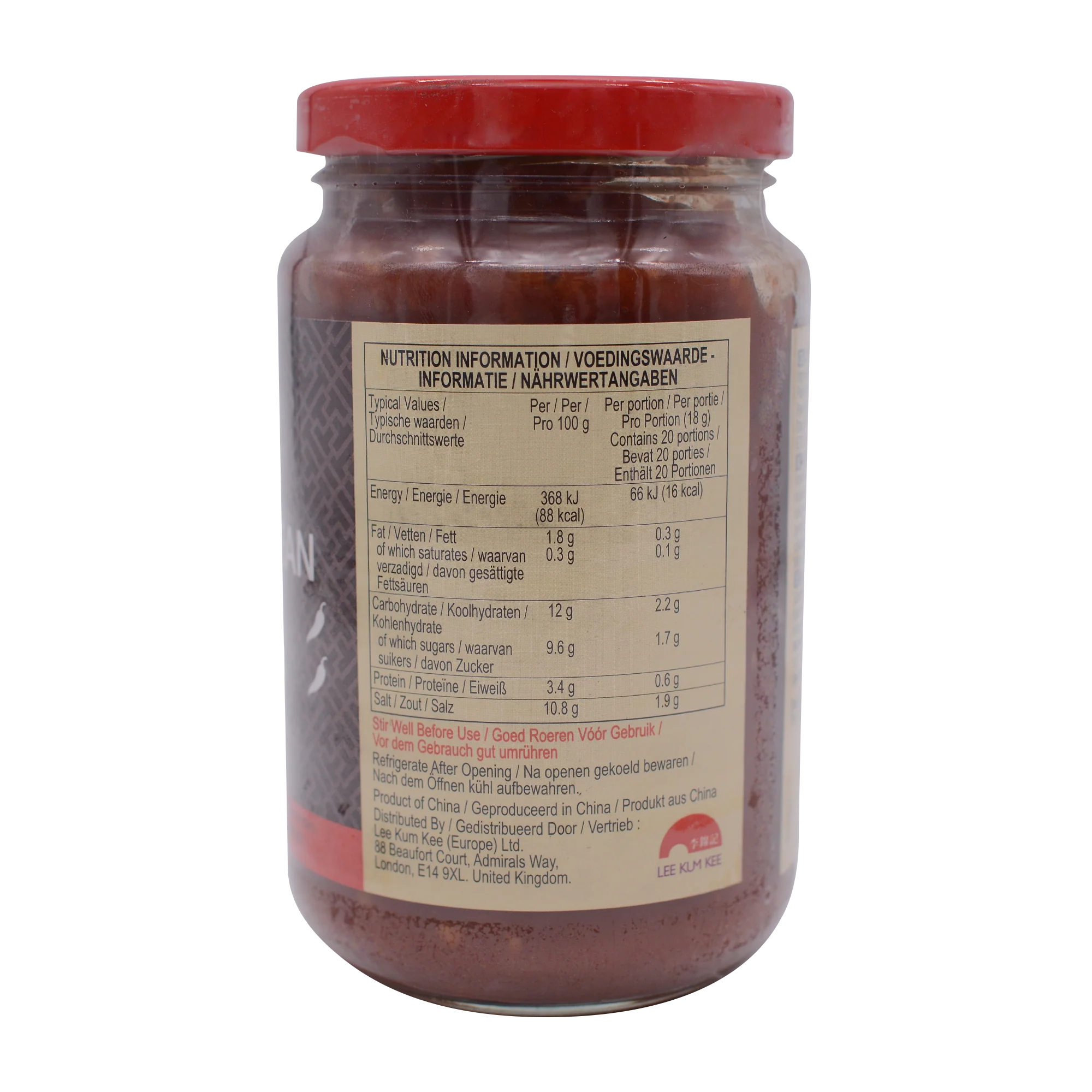 LEE KUM KEE Chilli Bean Sauce (Toban Djan) 368g - Image 2