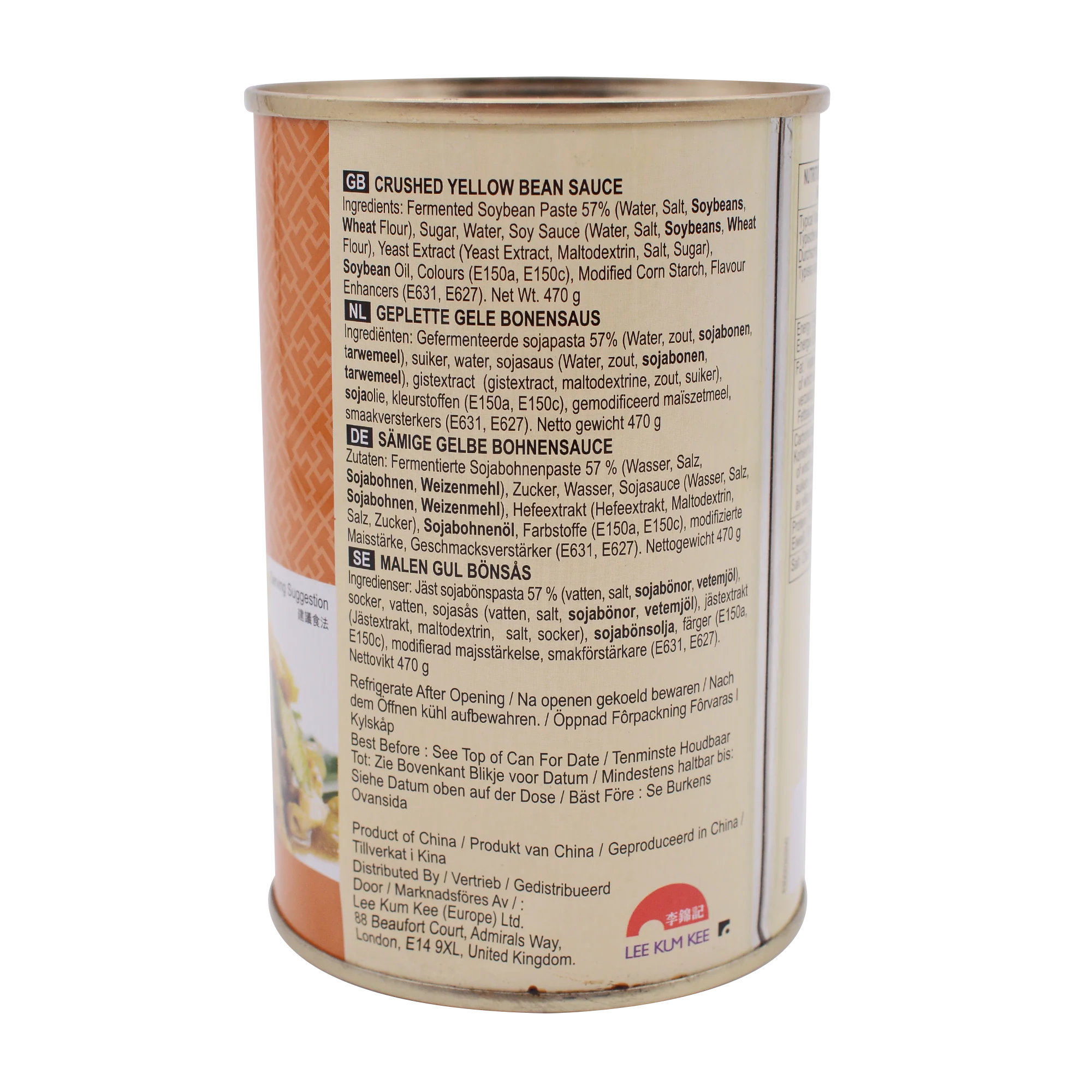 LEE KUM KEE Crushed Yellow Bean Sauce 470g - Image 2