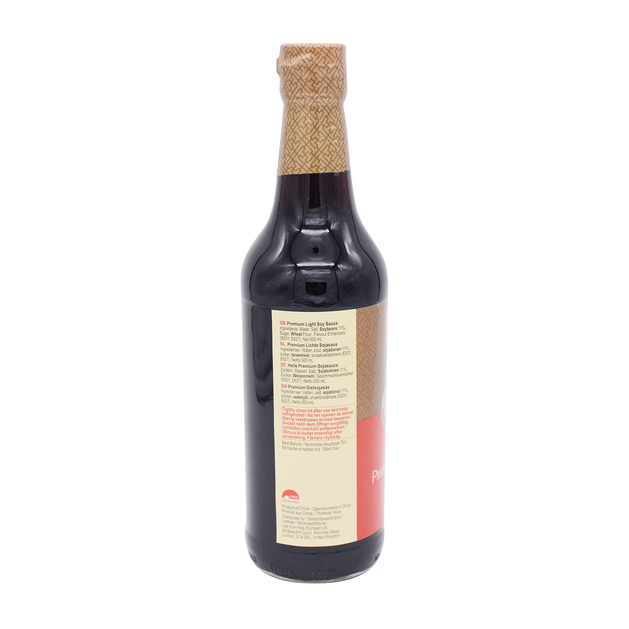 LEE KUM KEE Premium Light Soy Sauce 500ml - Image 3