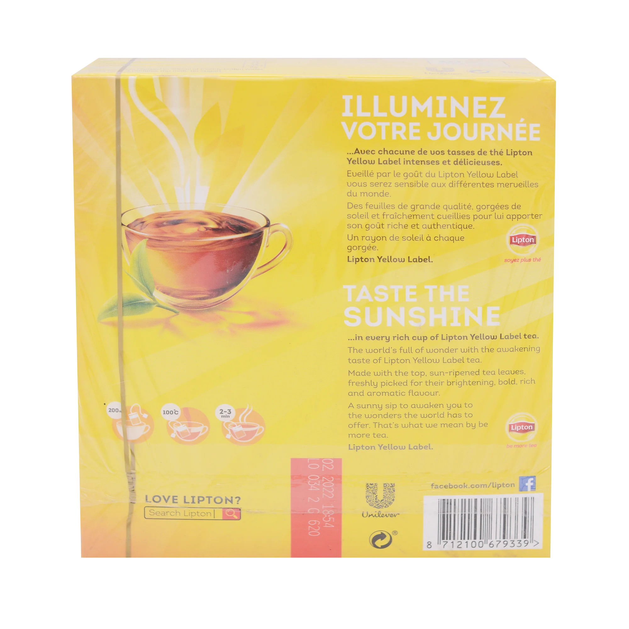 Lipton Yellow Label Tea 200g - Image 2
