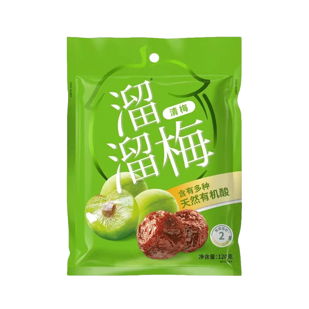 LIU LIU MEI Crisp Green Plums 130g