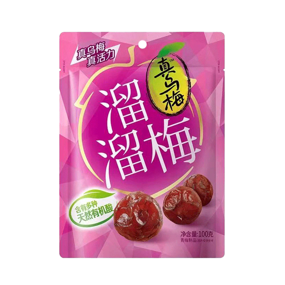 LIU LIU MEI Dark Plum 100g