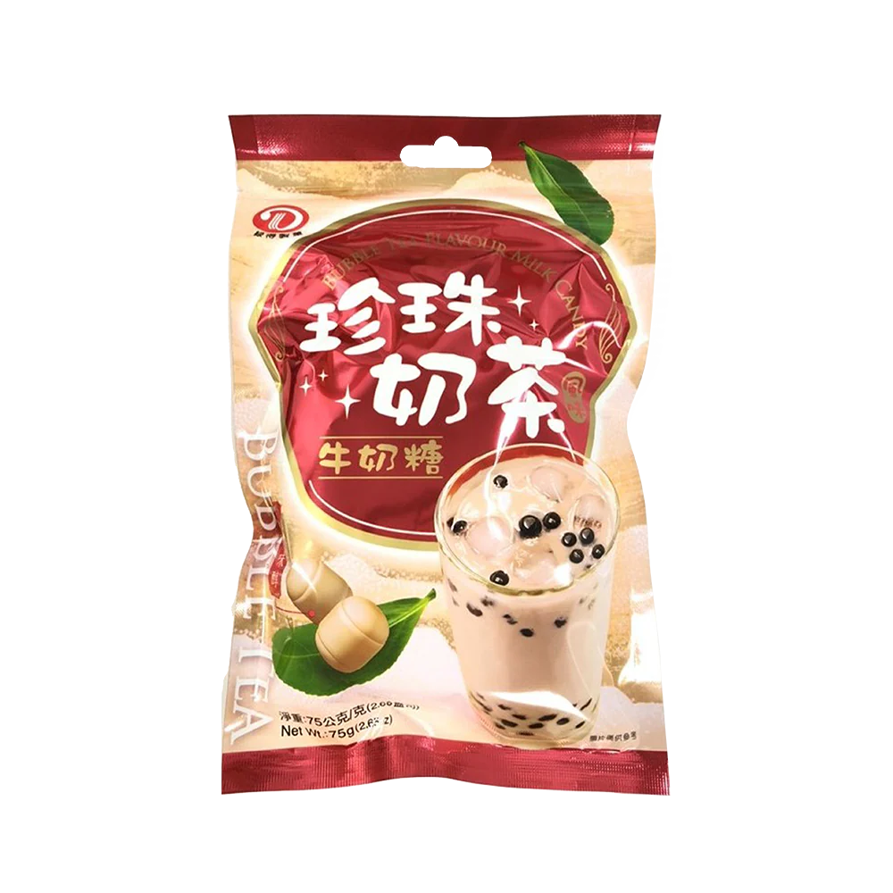 Liuh Der-Bubble Tea Flavor Milk Candy 75g