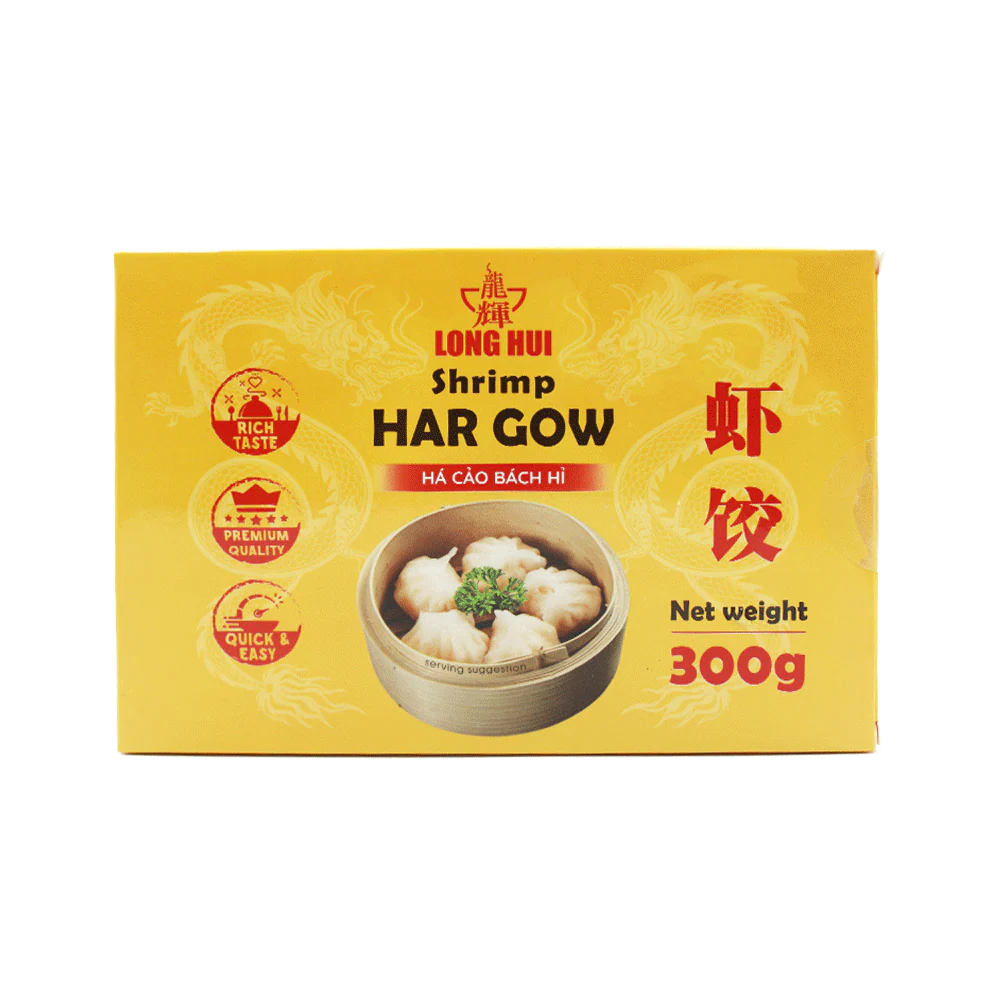 LONG HUI Shrimp Har Gow 300g (Frozen)