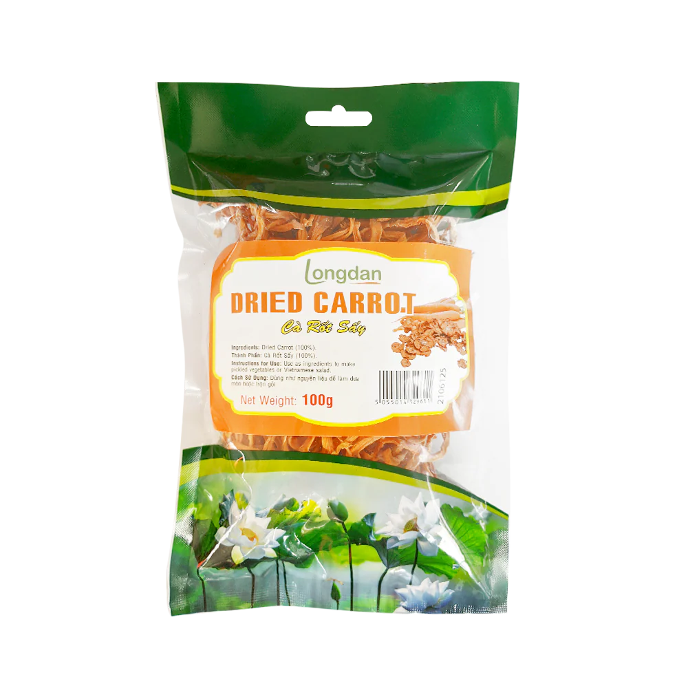 Longdan Dried Carrot 100g (Case 50)