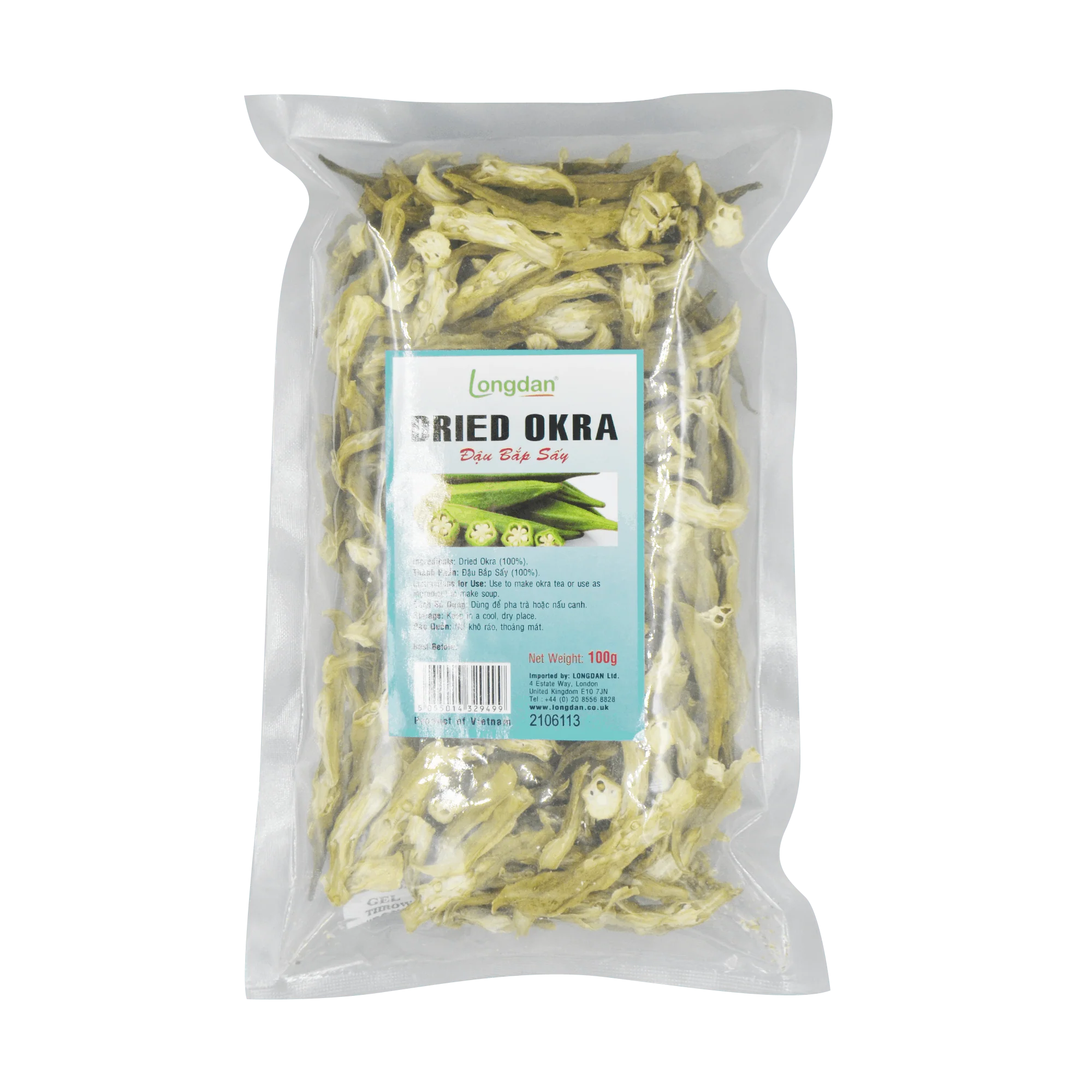 Longdan Dried Okra 100g