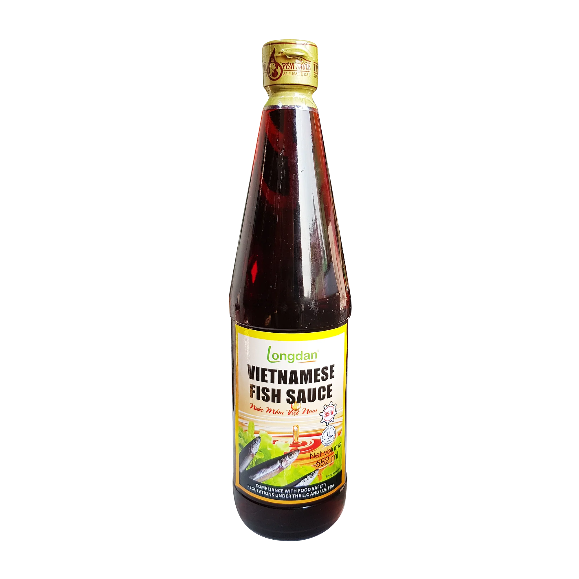 Longdan Fish Sauce Vietnam 35N 720ml (Case 12)