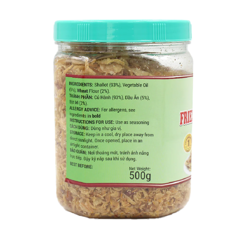Longdan Fried Shallot Flake 500g (Case 20) - Image 2