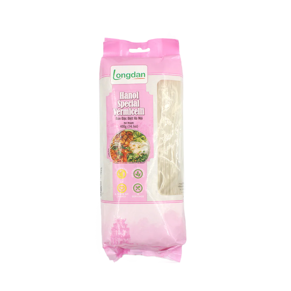 Longdan Hanoi Special Vermicelli 1.4mm 400g (Case 24)