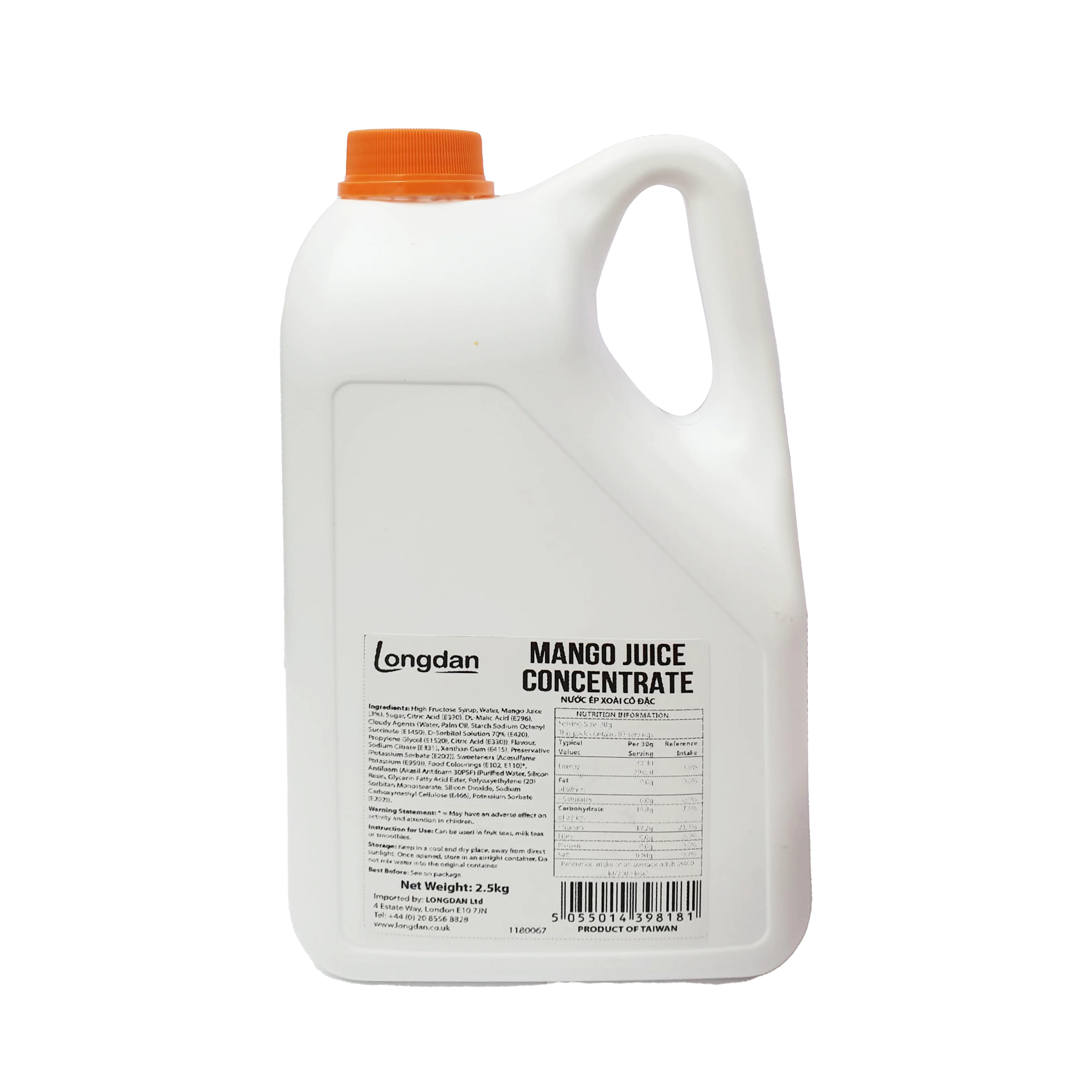 Longdan Mango Juice Conc. 2.5kg
