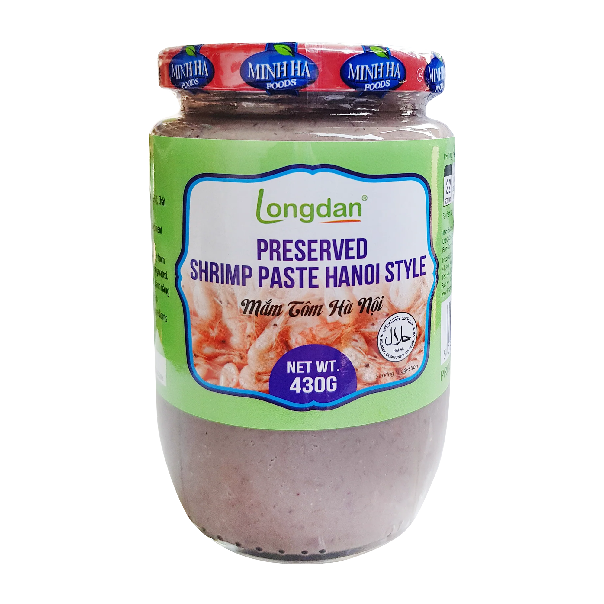 Longdan Preserved Shrimp Paste Hanoi 430g