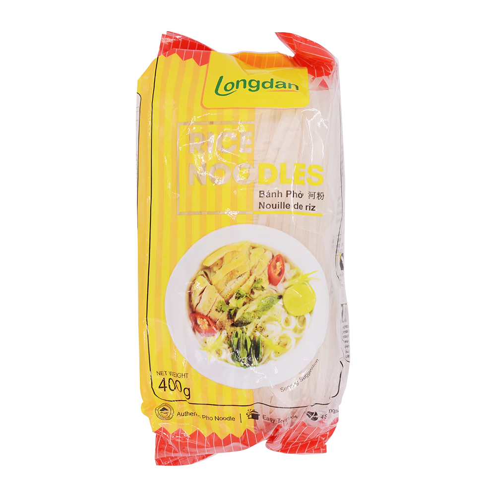 Longdan Rice Noodles 4mm 400g