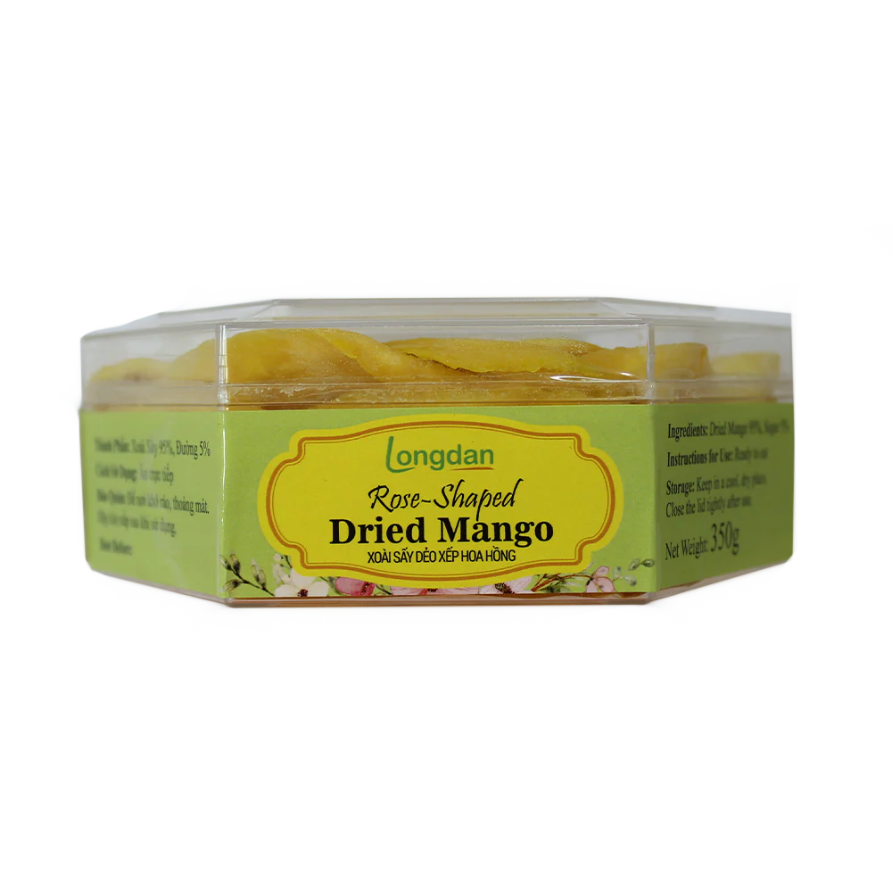 LONGDAN Rose - Shaped Dried Mango 350g