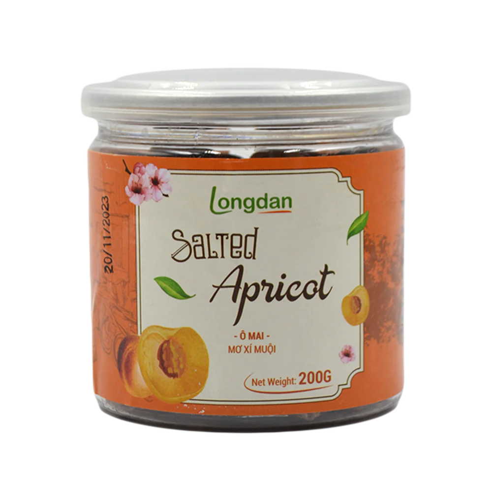 Longdan Salted Apricot 200g (Case 24)