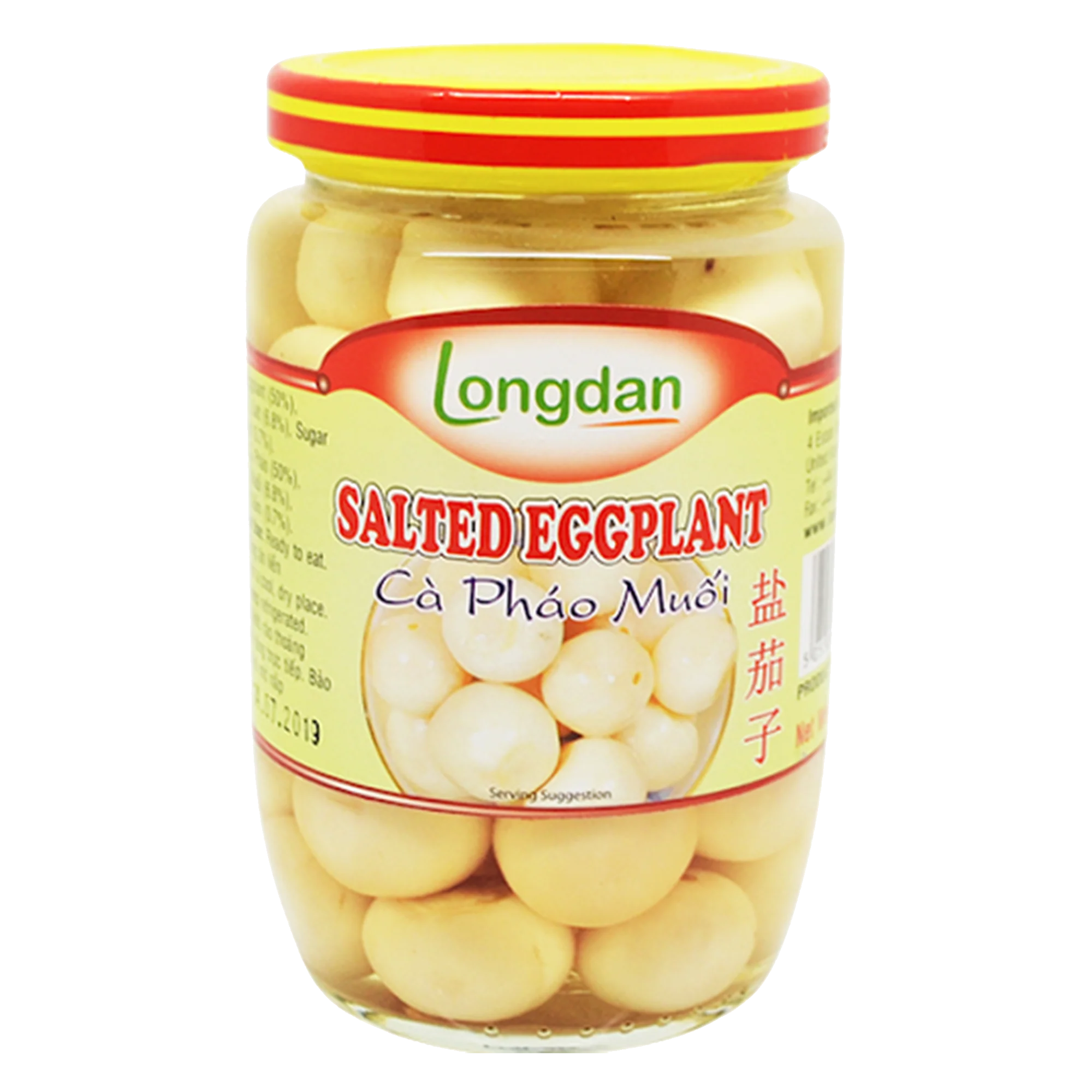 Longdan Salted Eggplant 365g (Case 24)