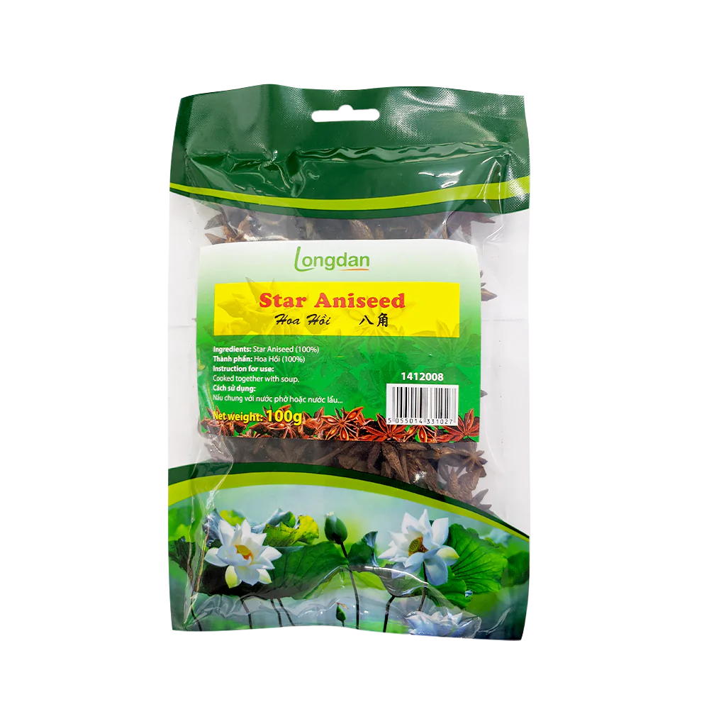 Longdan Star Aniseed 100g (Case 30)