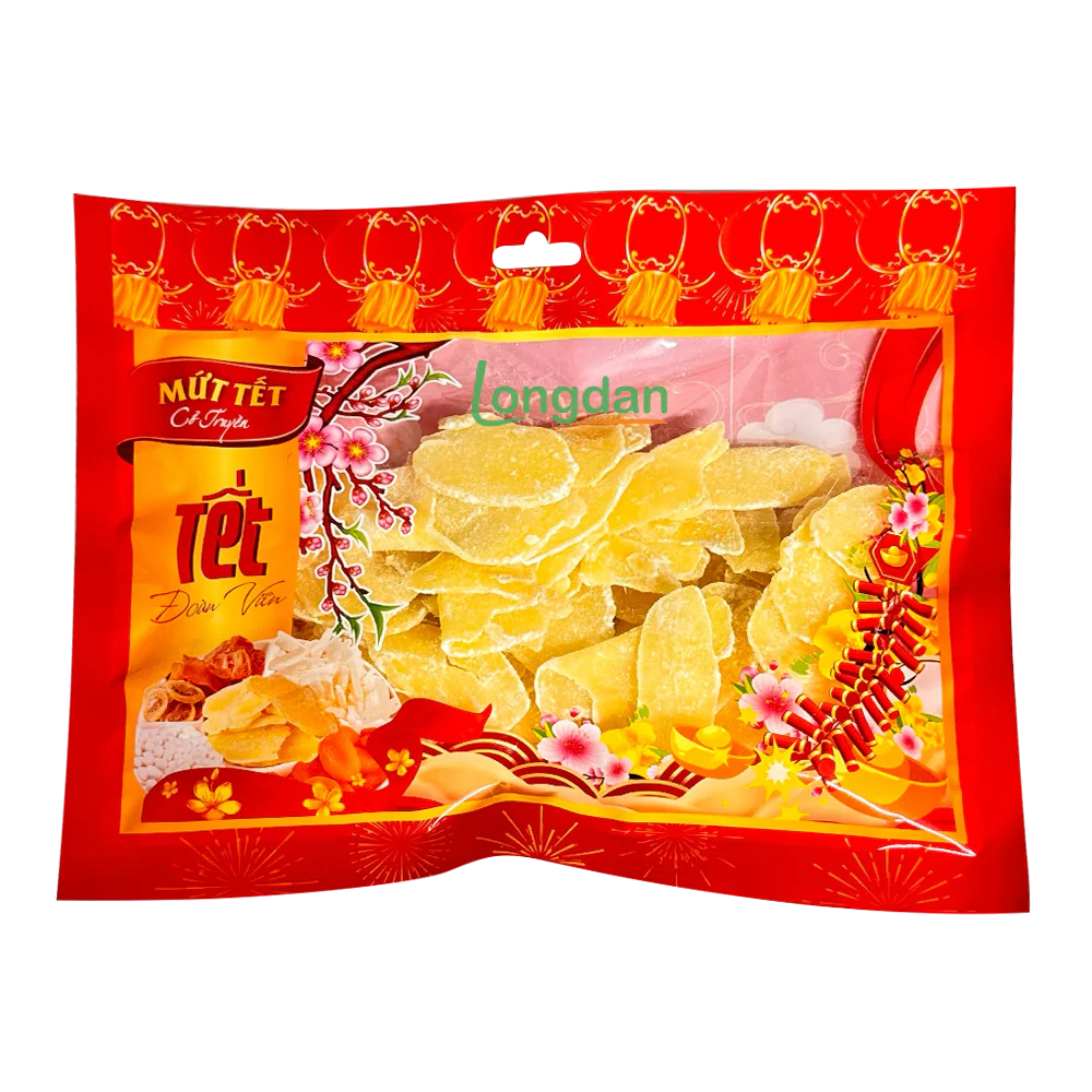 Longdan Sugar Coated Ginger 200g bag