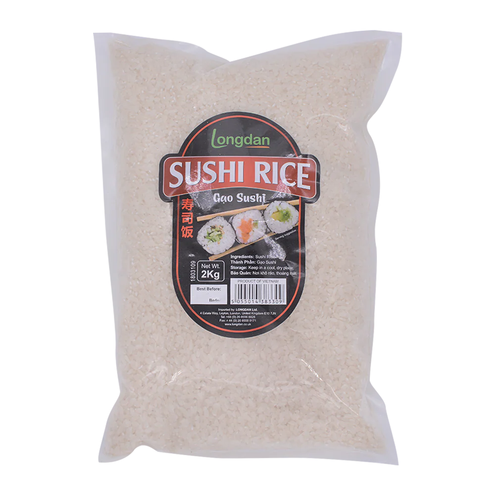 Longdan Sushi Rice 2Kg (Case 5)