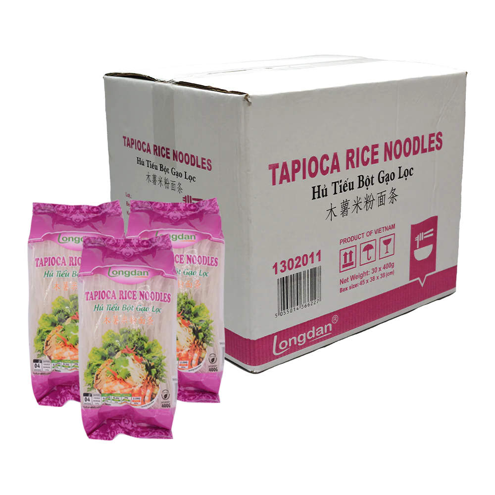 LONGDAN Tapioca Rice Noodle 400g (Case 30)