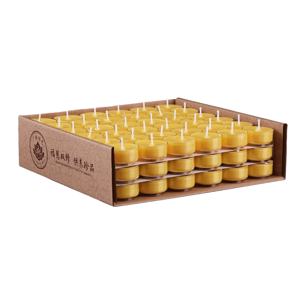LONGDAN Yellow Candle 108pcs