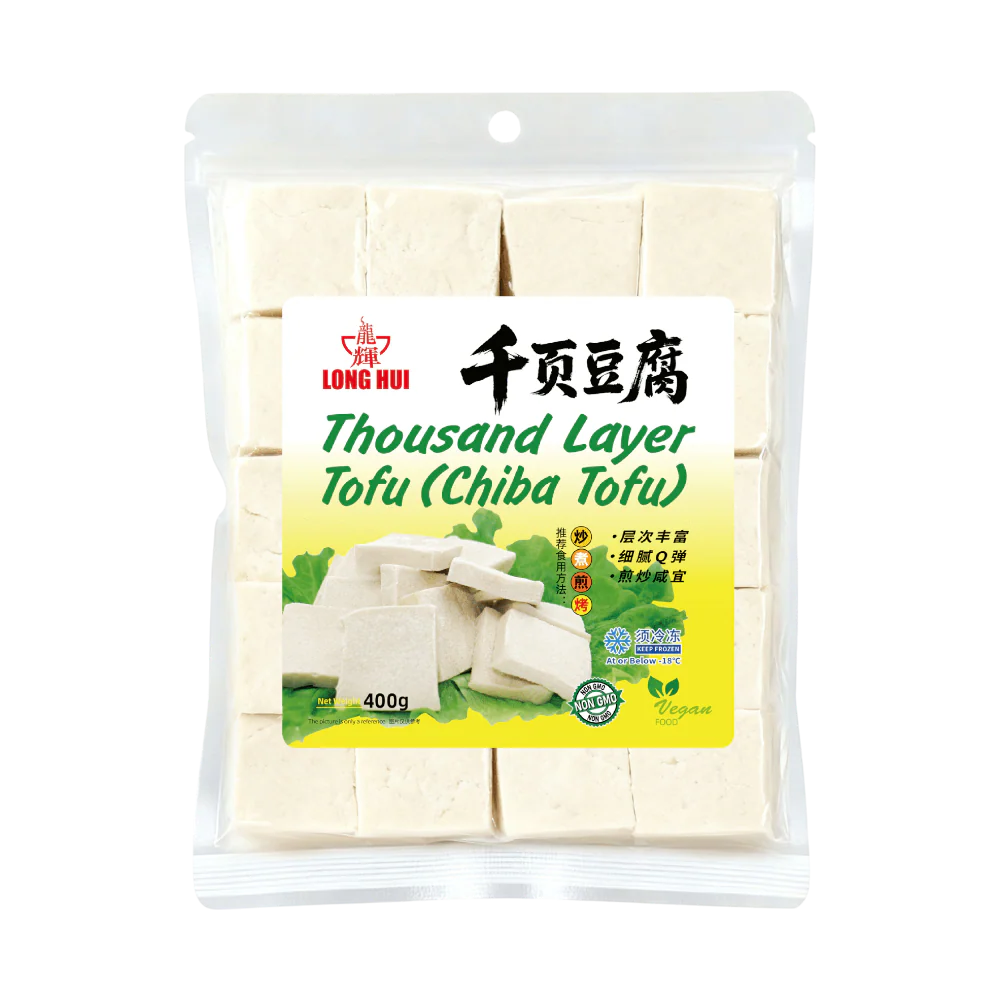 LONGHUI Thousand Layer Tofu 400g (Frozen)