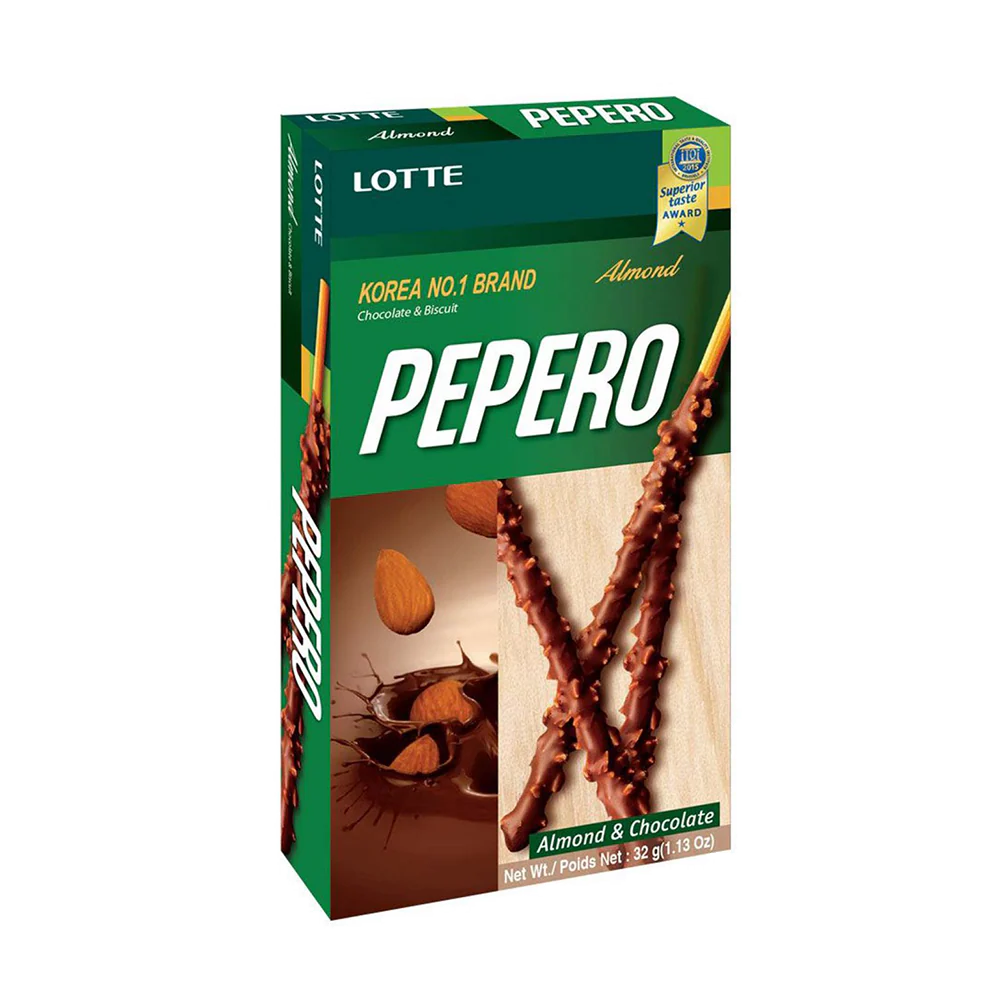 Lotte Almond Pepero 32g